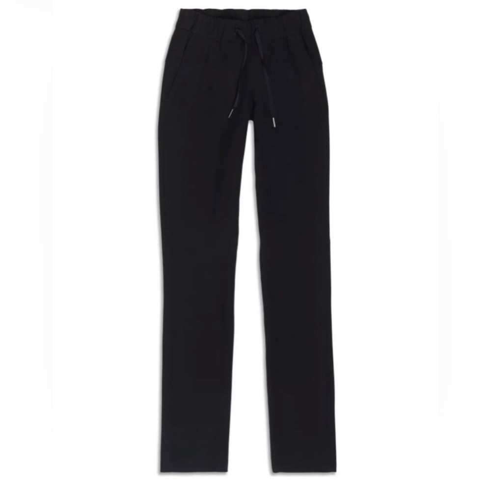Lululemon On the Fly Full Length Pant Navy, Size 4